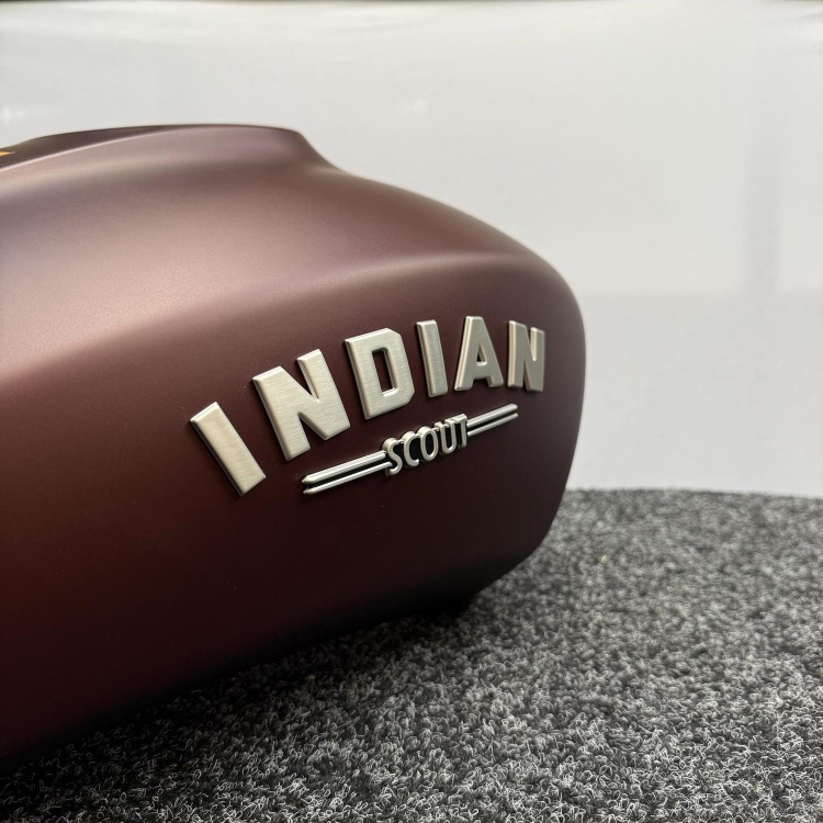 Indian Scout Bobber / Rogue Full Body Kit In Matt Maroon Red